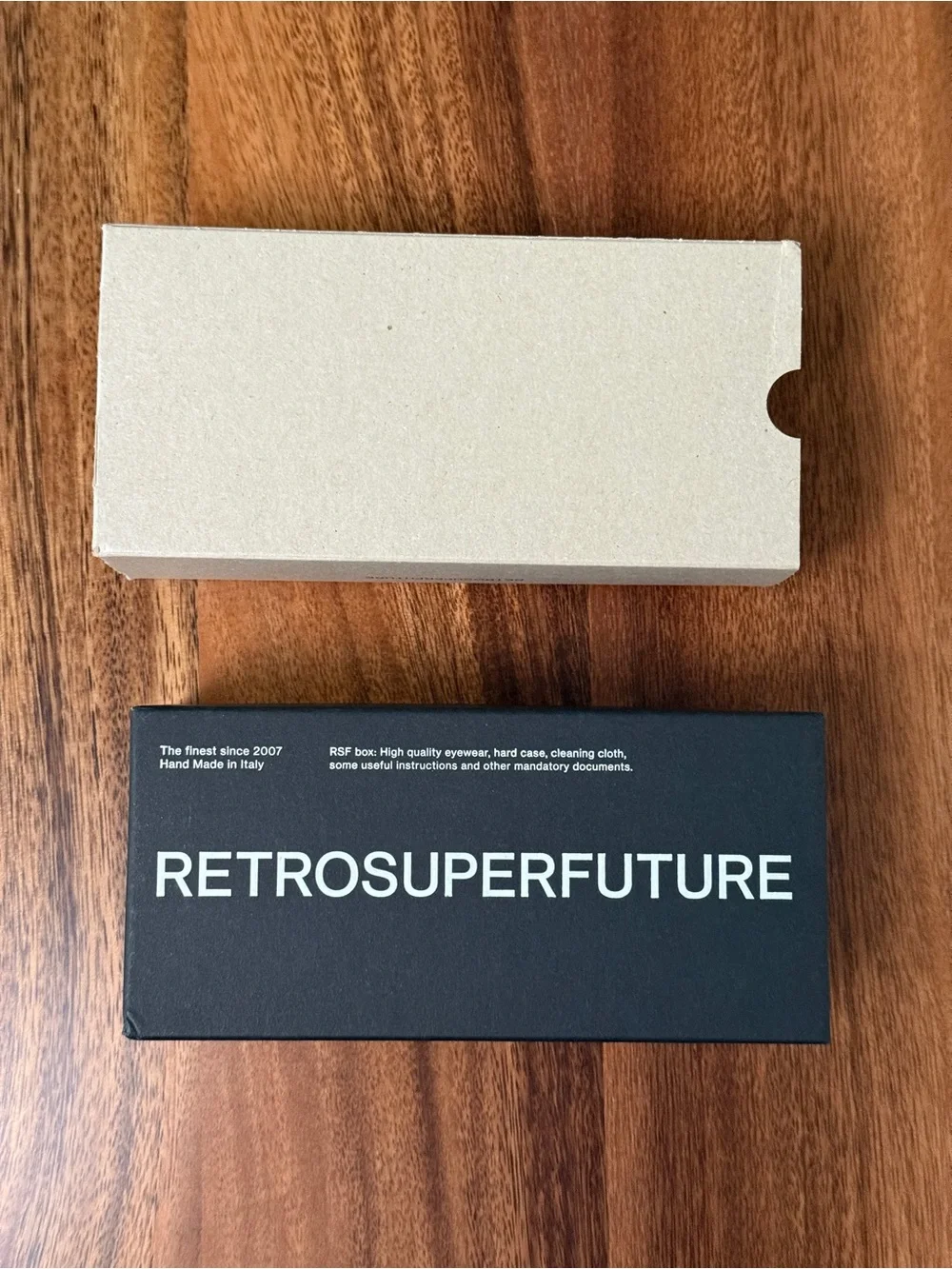 RetroSuperFuture Turquoise Frame Sunglasses with Purple Lenses (Modo Iridescent)